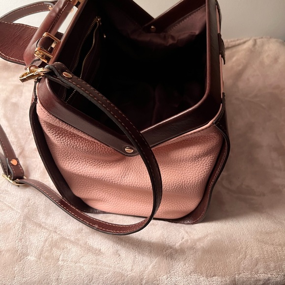 Divina Firenze leather satchel Made in Italy - Picture 8 of 8